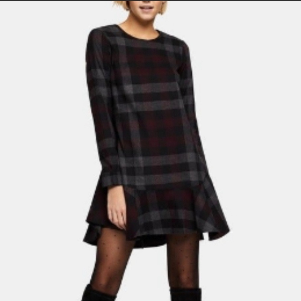 BCBG plaid dress